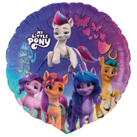My Little Pony Party Foil Balloon 46cm with colourful pony designs
