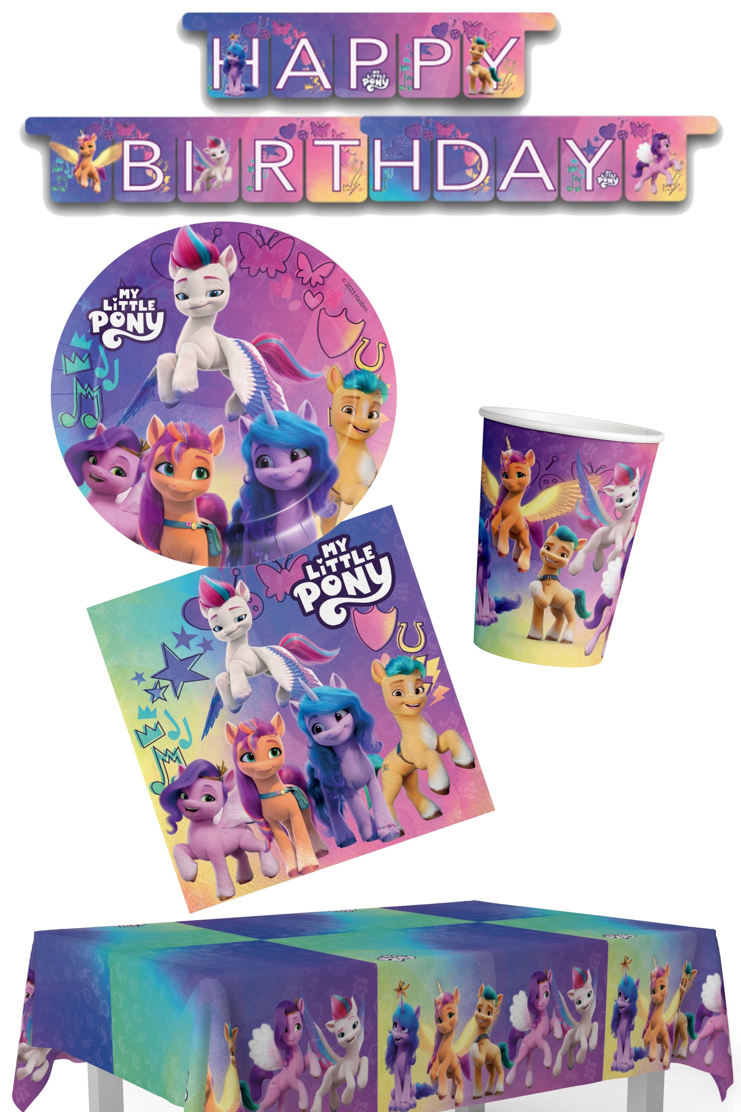 Anila's My Little Pony Party Pack for 8 people - Anilas UK