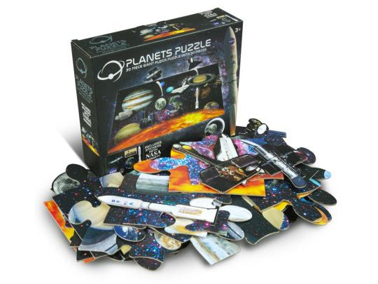 NASA 3D Floor Puzzle Pieces with Planets for Ages 3+ Space Gifts