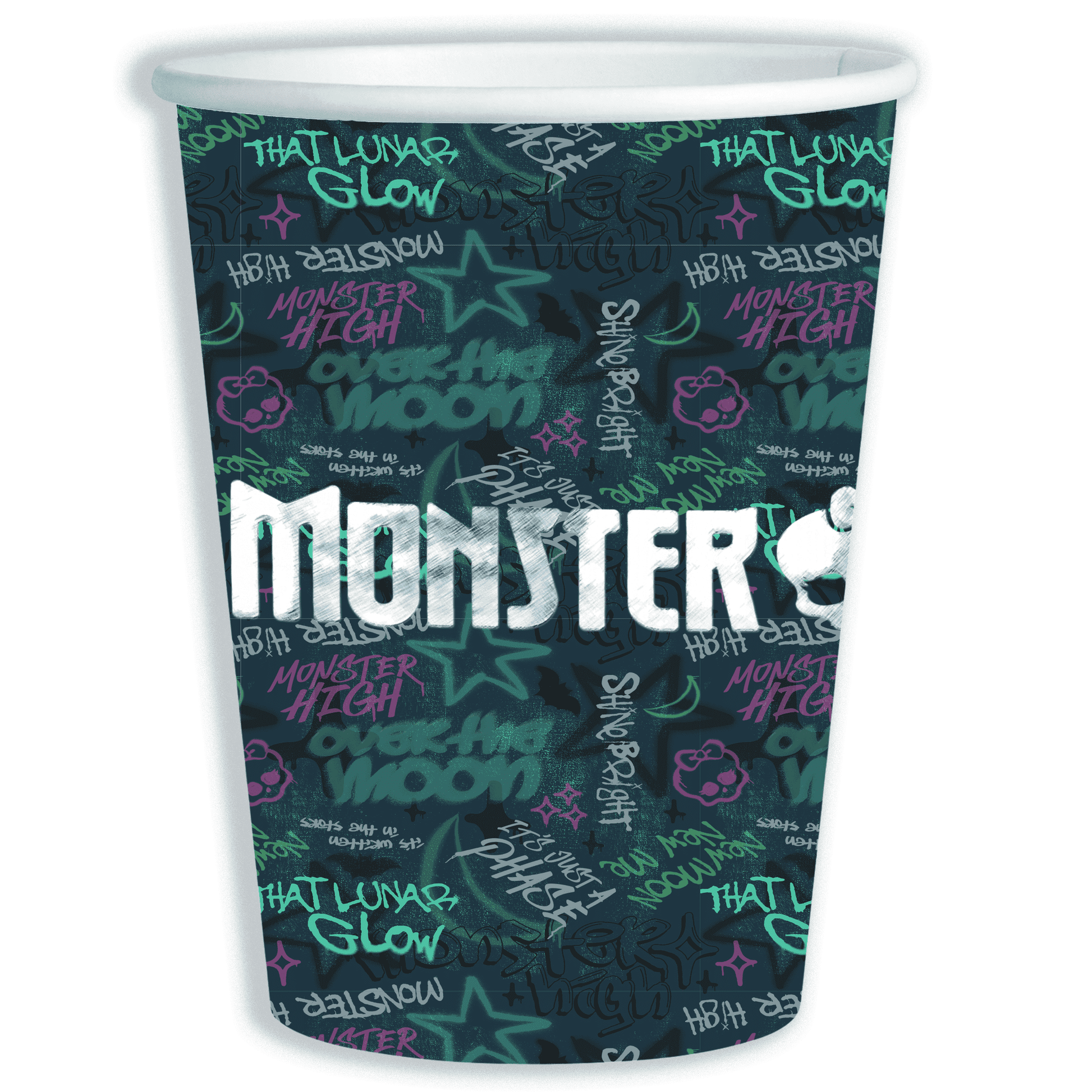 New Monster High Paper Cups (Pack of 8) - Anilas UK