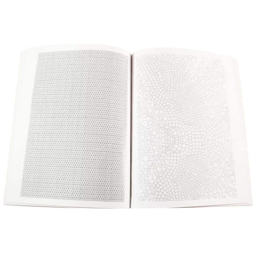 Interior spread of Number by Number Surprise 1 Book showing sample numbered pages ready for kids' magical colour reveals