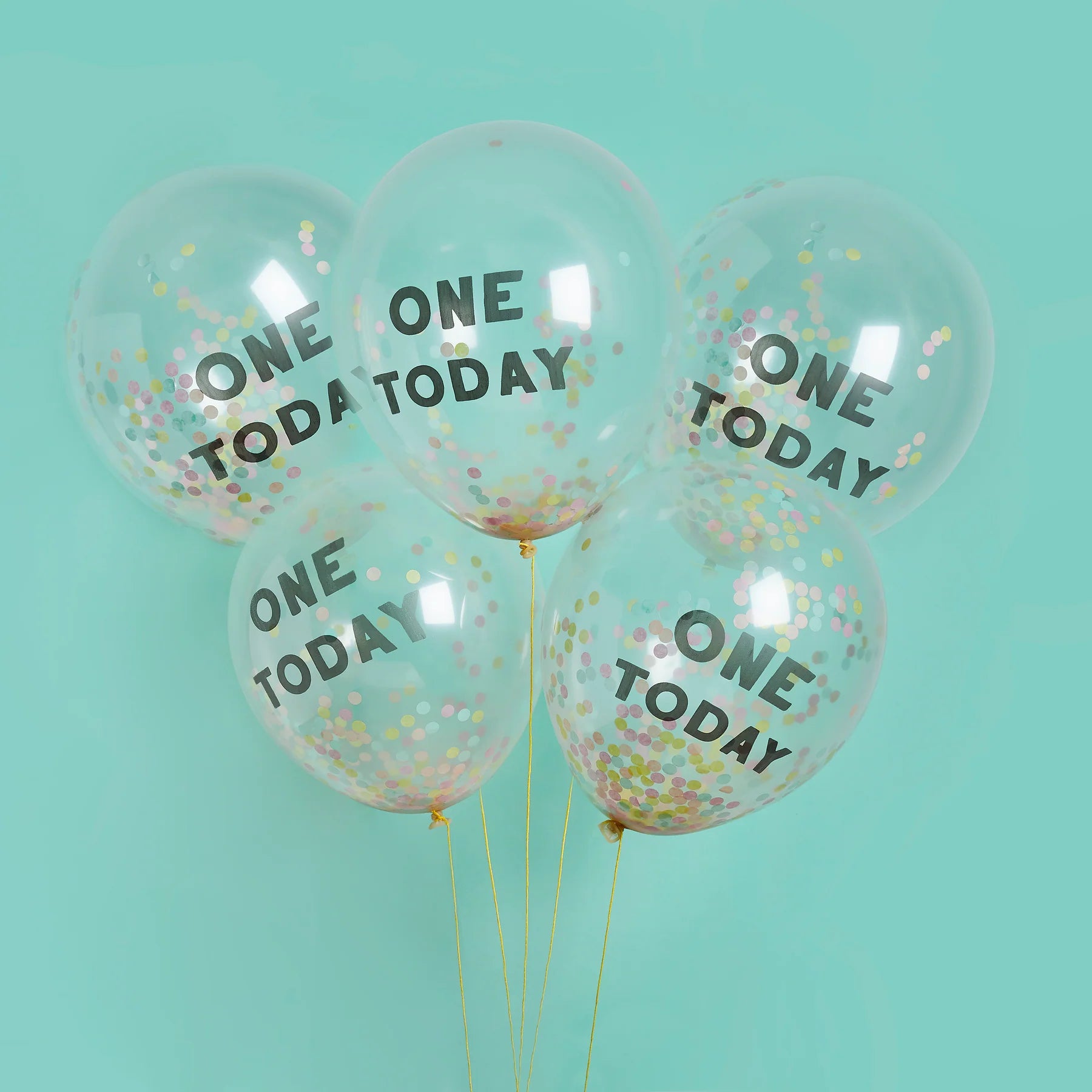 Confetti Balloon Bundle (Pack of 5) - Anilas UK