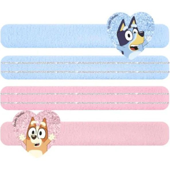 Bluey Elastic Ponytail Holders (pack of 4) - Anilas UK