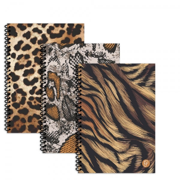 Animal Print A5 Spiral Notebook