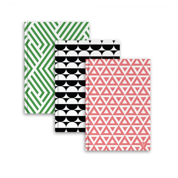 Geo Shape A5 Hardback Notebook - Anilas UK