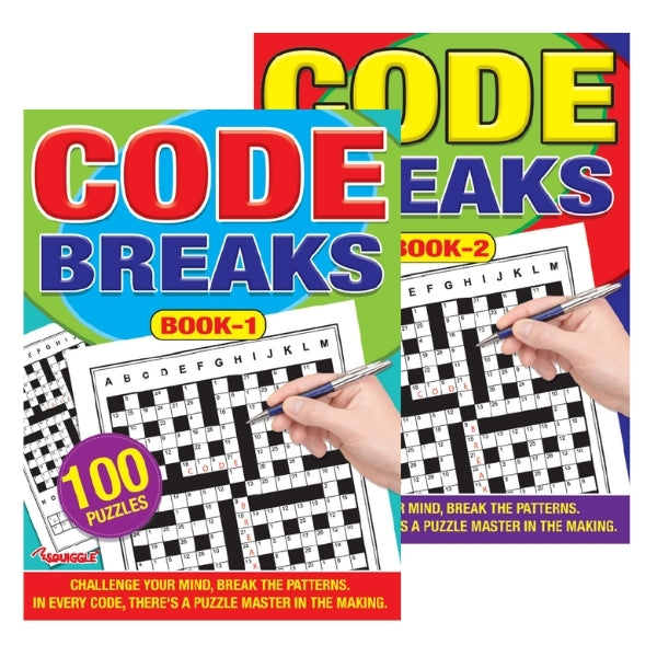 Code Break Puzzle Book - Anilas UK