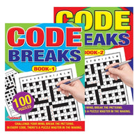 
              Code Break Puzzle Book
            