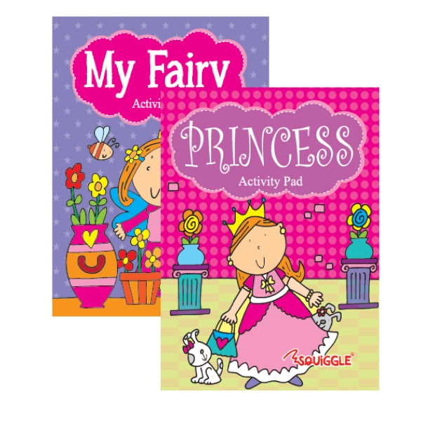 A6 Princess & Fairy Activity Pad