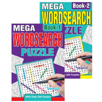 
              Mega Wordsearch A5 Puzzle  Book 1 or 2
            