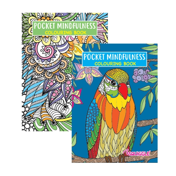 Pocket Sized A6 Mindfulness Colouring Book - Anilas UK