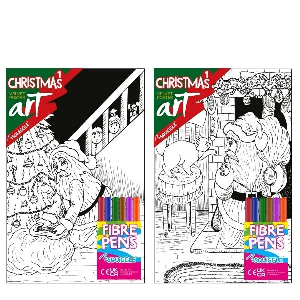 Velvet Poster Art Christmas - Anilas UK