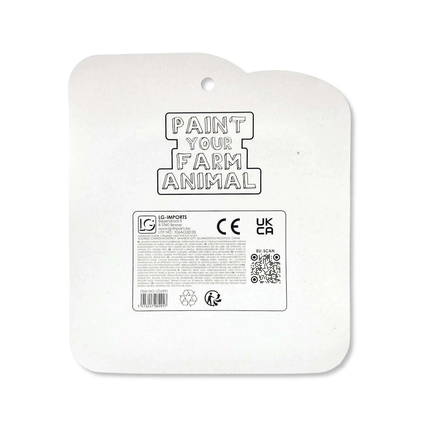 Paint Your Farm Animal Decoration - Anilas UK