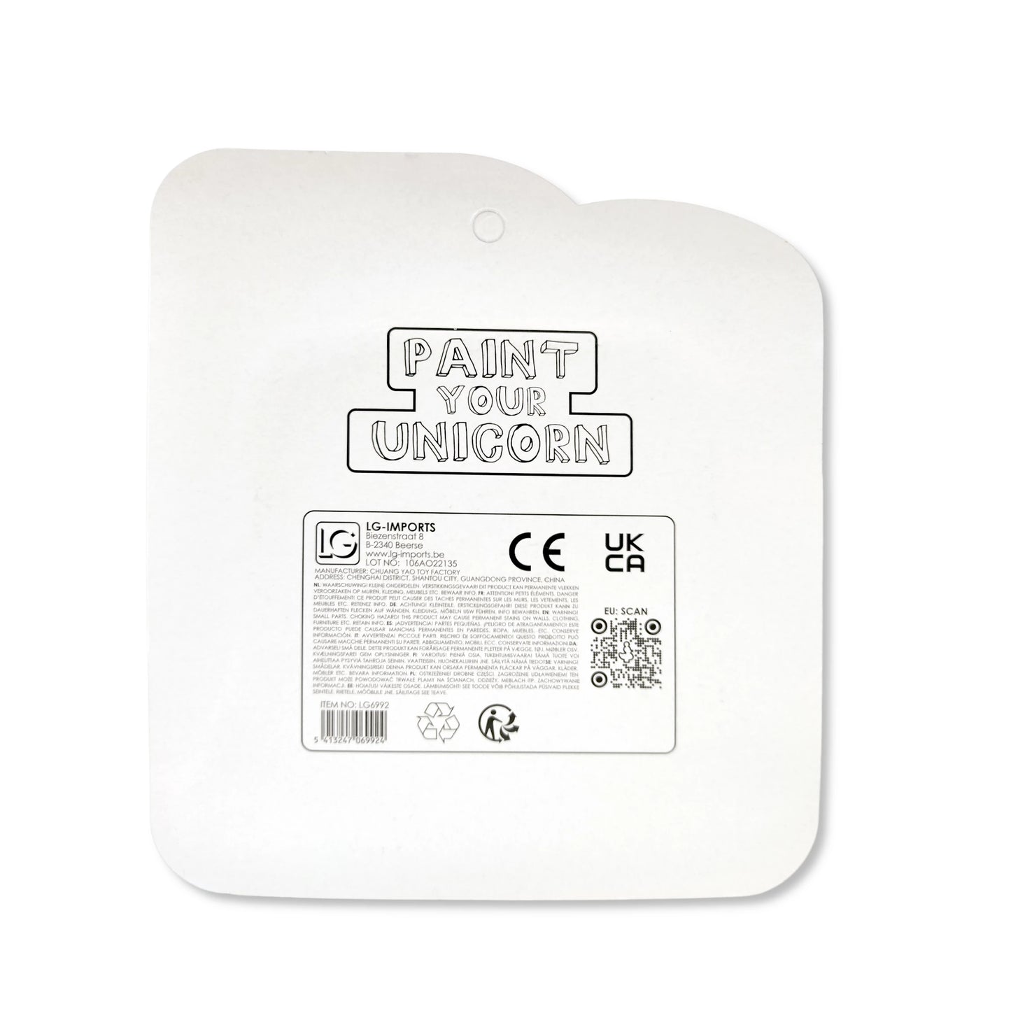 Paint Your Unicorn Decoration - Anilas UK