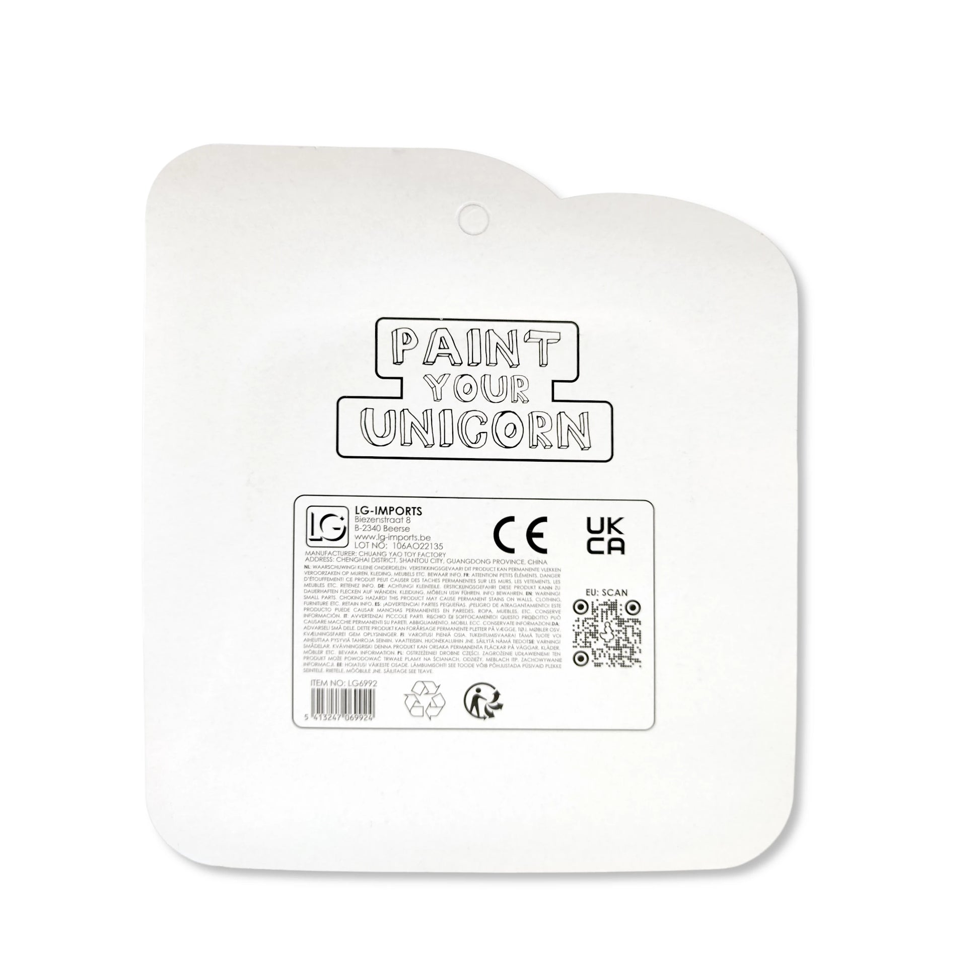 Paint Your Unicorn Decoration - Anilas UK