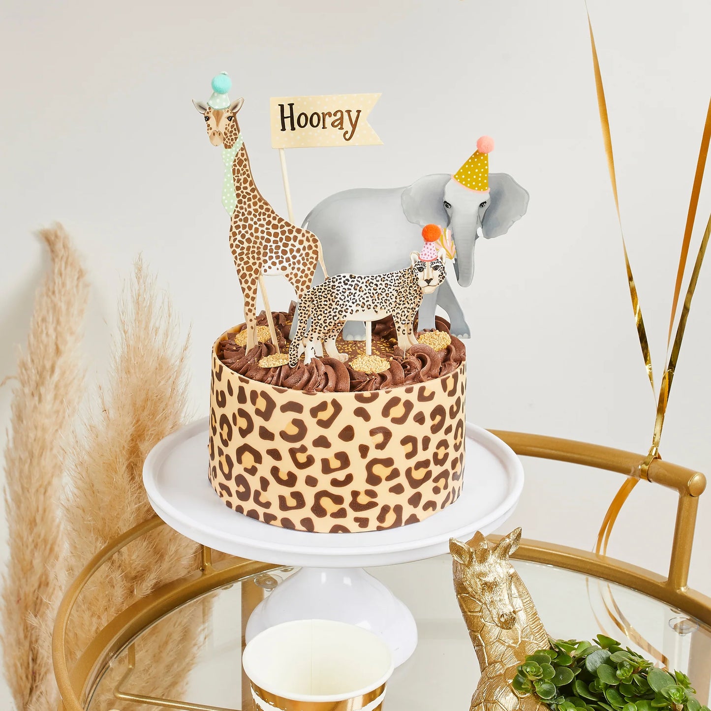 Party Animals Cake Toppers - Anilas UK