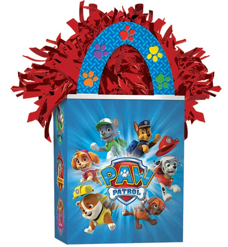 Paw Patrol Mini Tote Bag Balloon Weights 180g for party decor