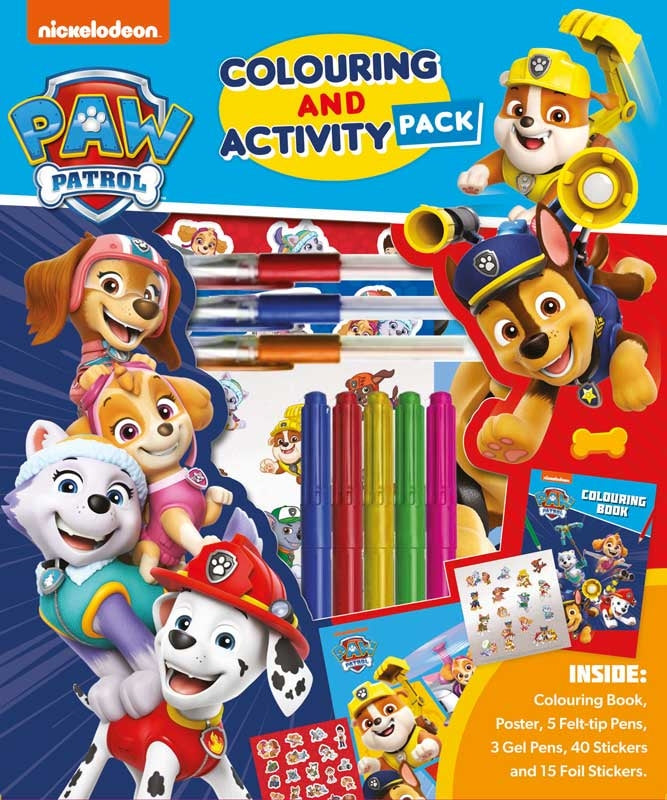 Paw Patrol Colouring And Activity Kit