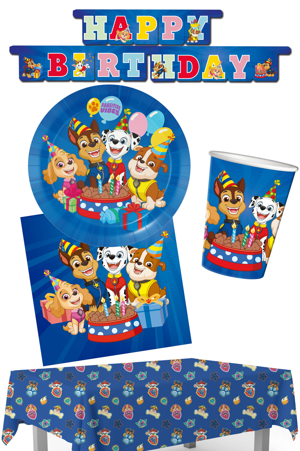 aw Patrol Party Pack for 8 front view