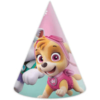 Paw Patrol Skye Party Hats Pack of 6 with Skye and Everest designs