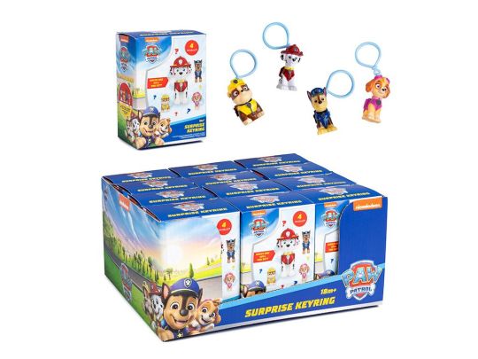 Paw Patrol Surprise Keyring with 4 assorted designs