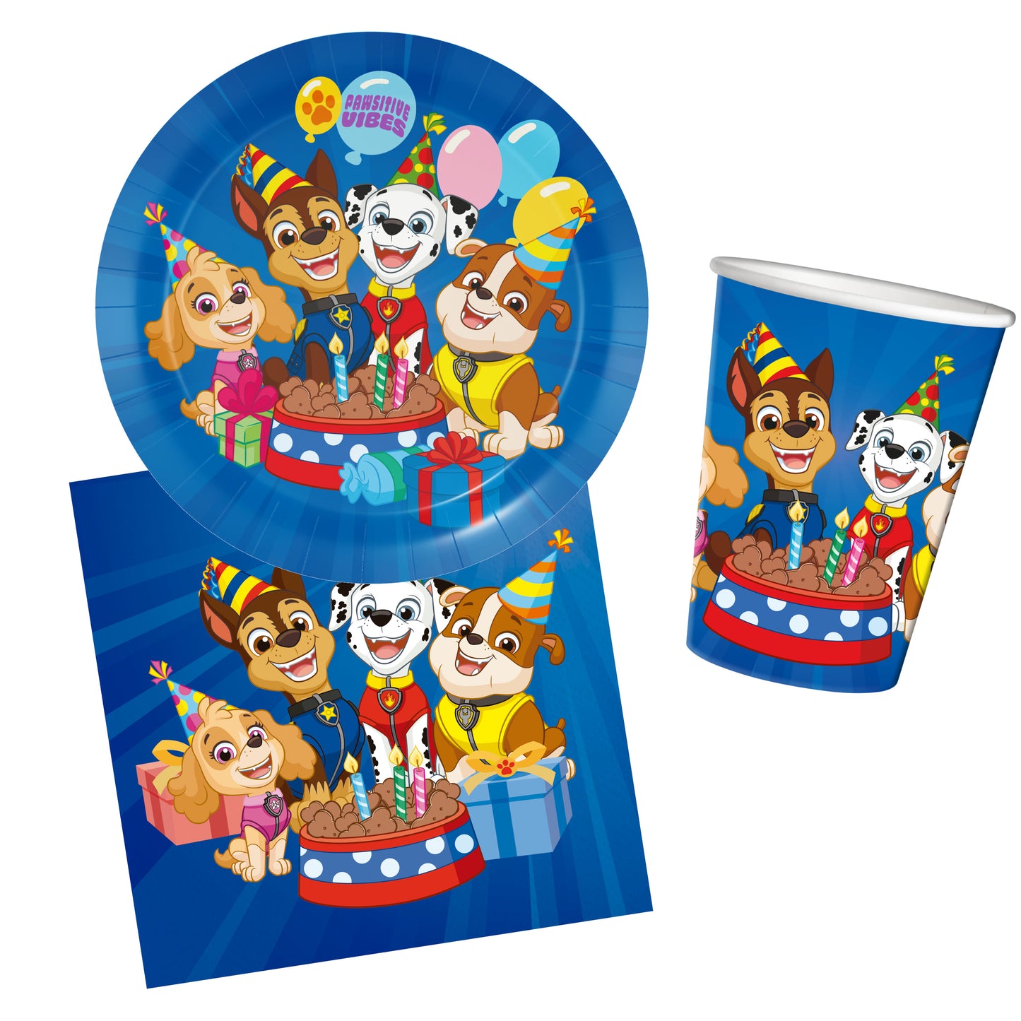 Anila's Paw Patrol Party Pack for 16 people - Anilas UK
