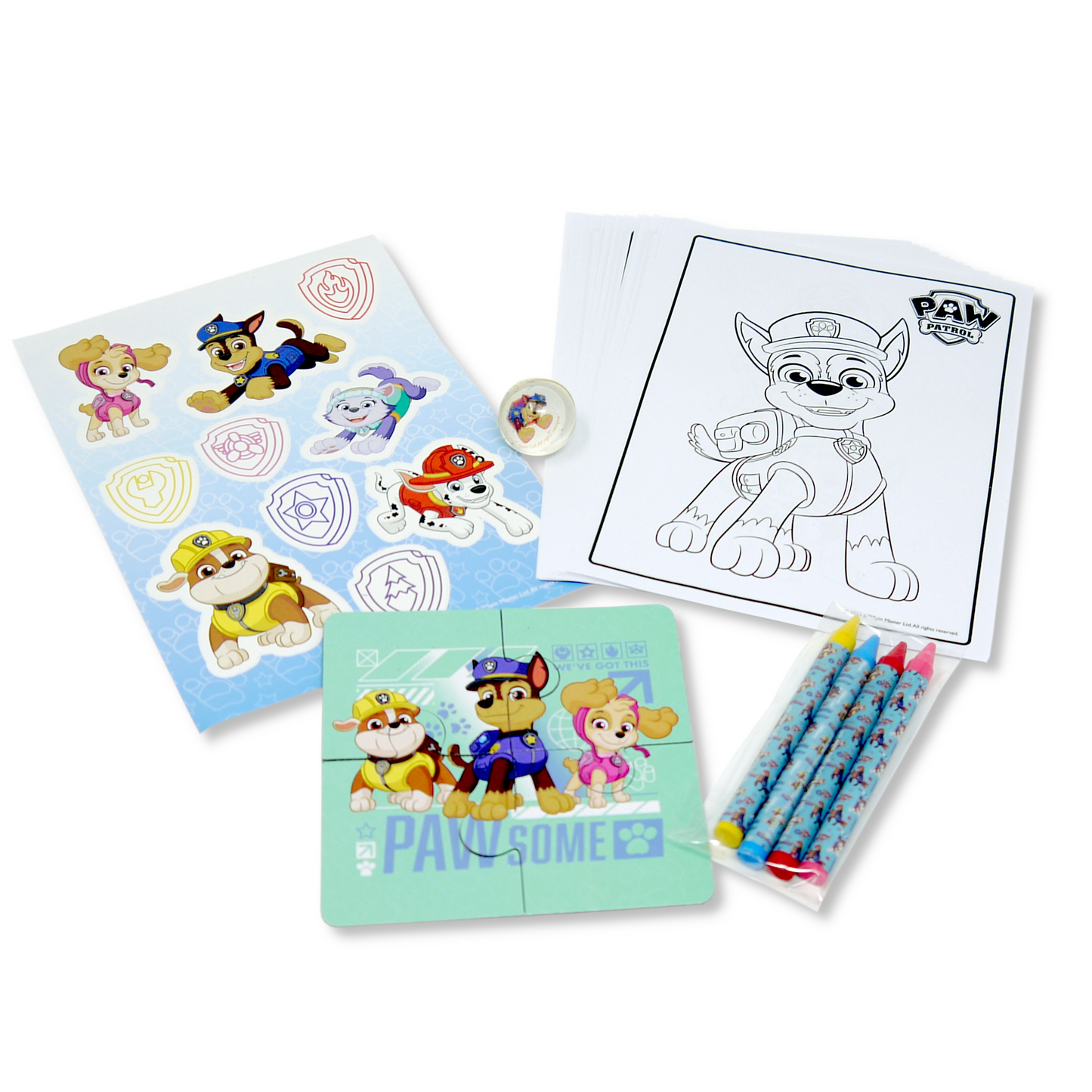 Paw Patrol themed 12 Party Bags with Fillers - Anilas UK