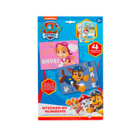 
              Paw Patrol Sticker By Numbers
            