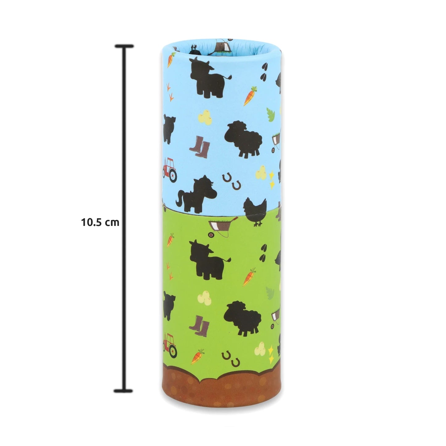 Eco-Friendly Mini Farm Colouring Pencils Pack of 12 in Paper Tube