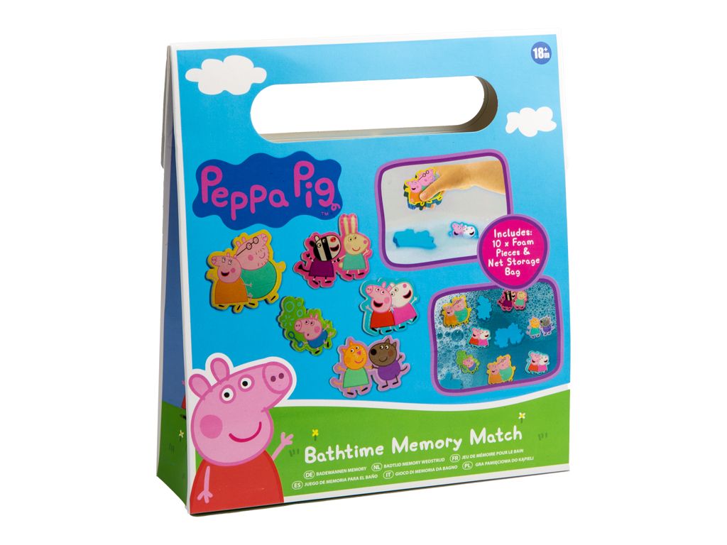 Peppa Pig Bathtime Memory Match Playset main view
