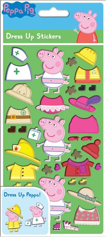 Peppa Pig Dress Up Stickers - Anilas UK