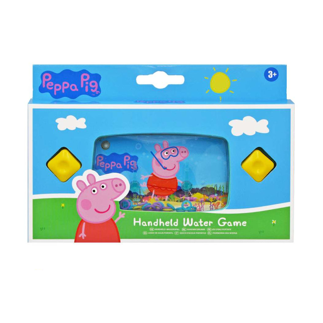 Peppa Pig Handheld Water Game box view for kids aged 3+ 