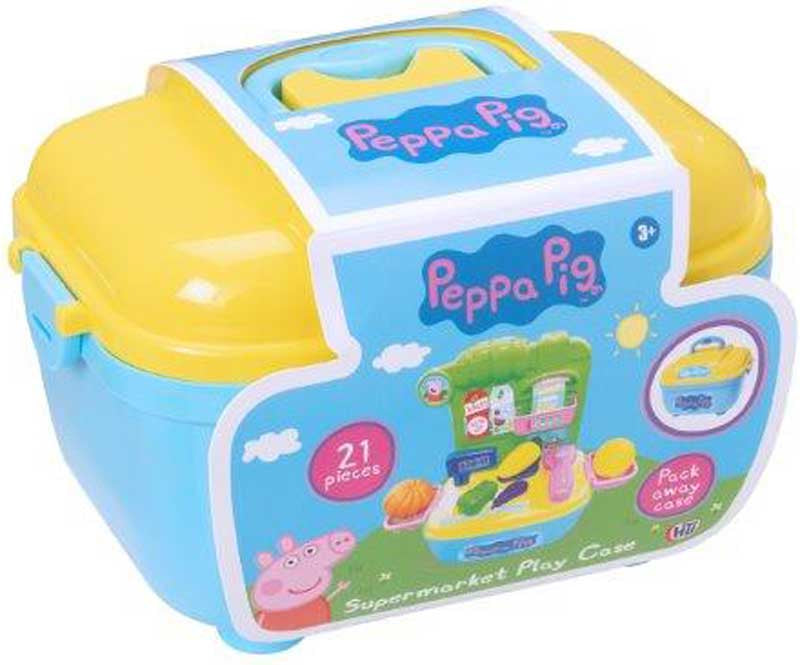 Peppa Pig - Peppa's Supermarket Play Case