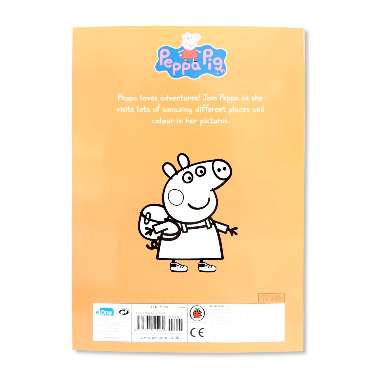 Peppa Pig - Peppa’s Adventures Colouring Book - Anilas UK