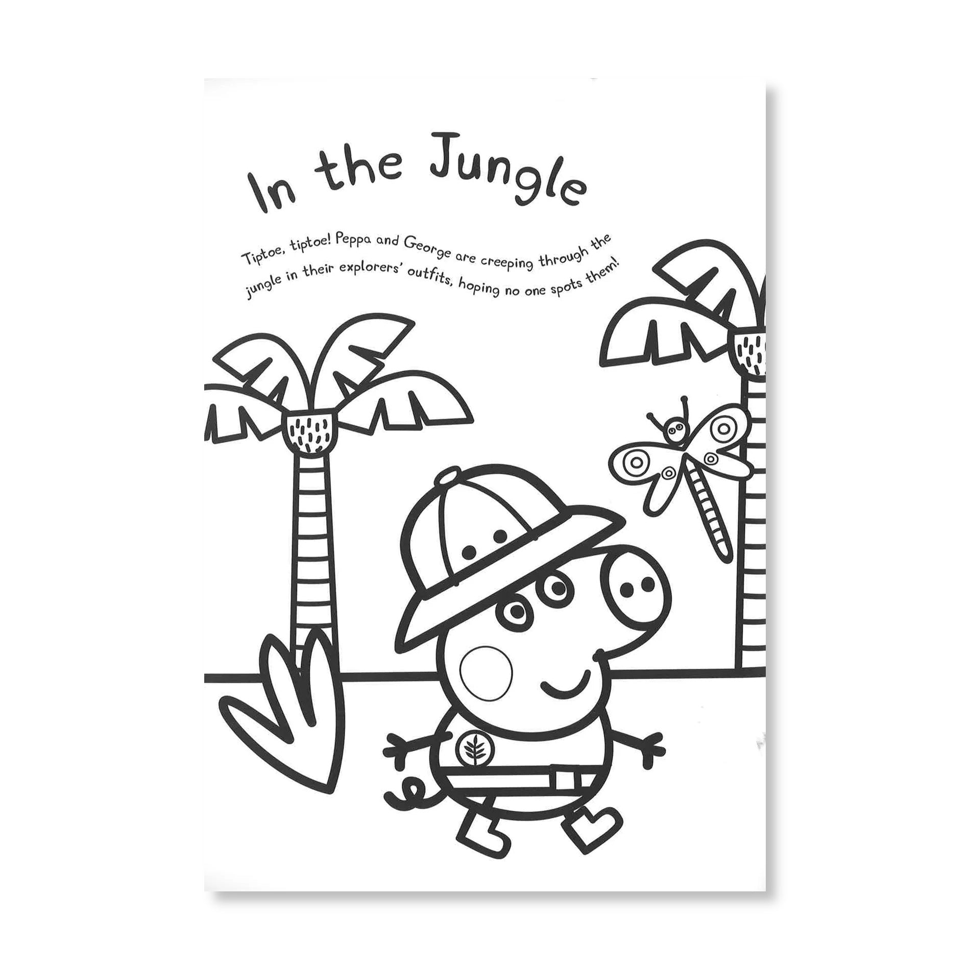 Peppa Pig - Secret Disguises - Colouring Book - Anilas UK