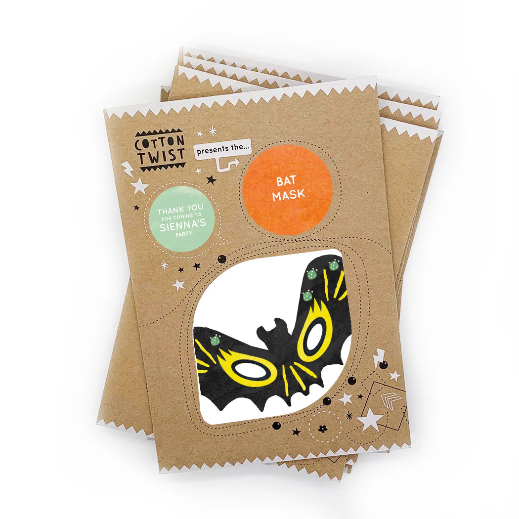 Make Your Own Halloween Bat Mask - Anilas UK