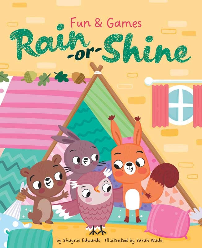 Fun & Games Rain or Shine Children's Picture Story Book - Anilas UK