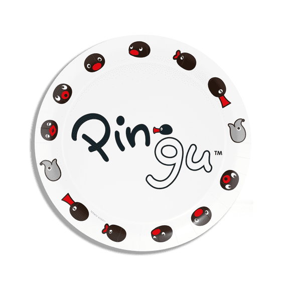 Pingu Paper Plates - 23cm (Pack of 8) - Anilas UK