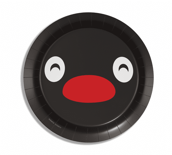 Pingu Party Paper Plates - 18cm (Pack of 8) - Anilas UK