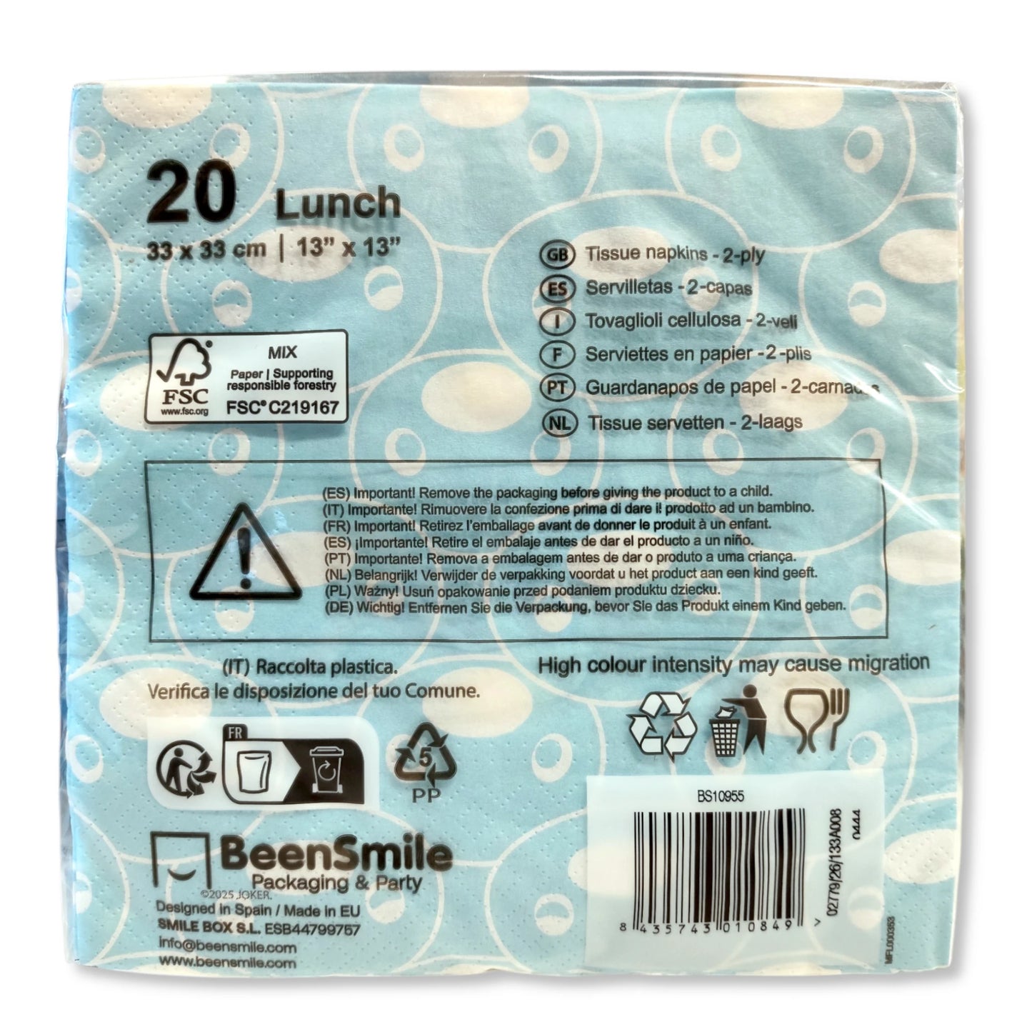 Pingu Napkins (Pack of 20)