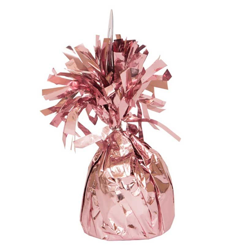 Pink Foil Balloon Weight for party balloon displays