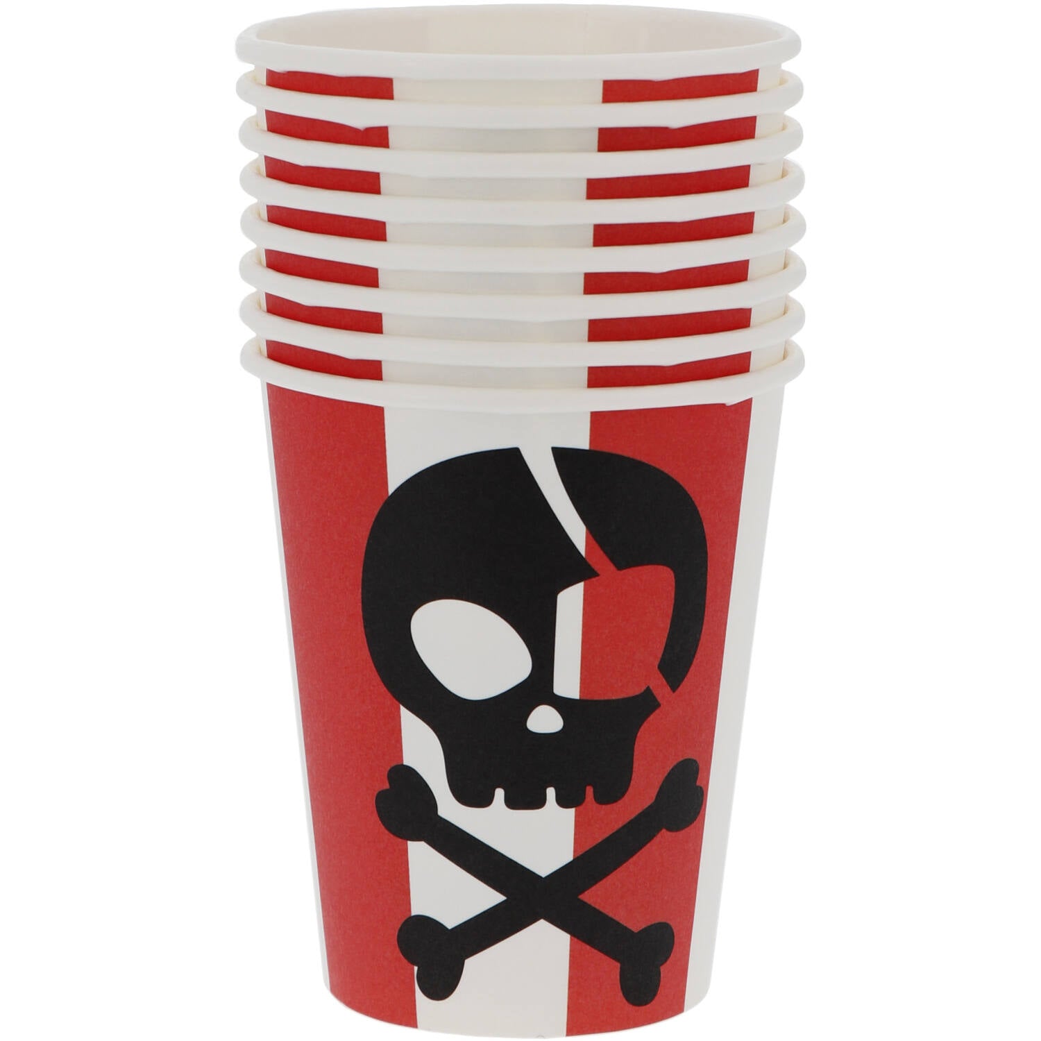 Pirate Party Paper Cups (Pack of 8) - Anilas UK