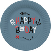 
              Pirate Party Paper Plates - 23cm (Pack of 8)
            