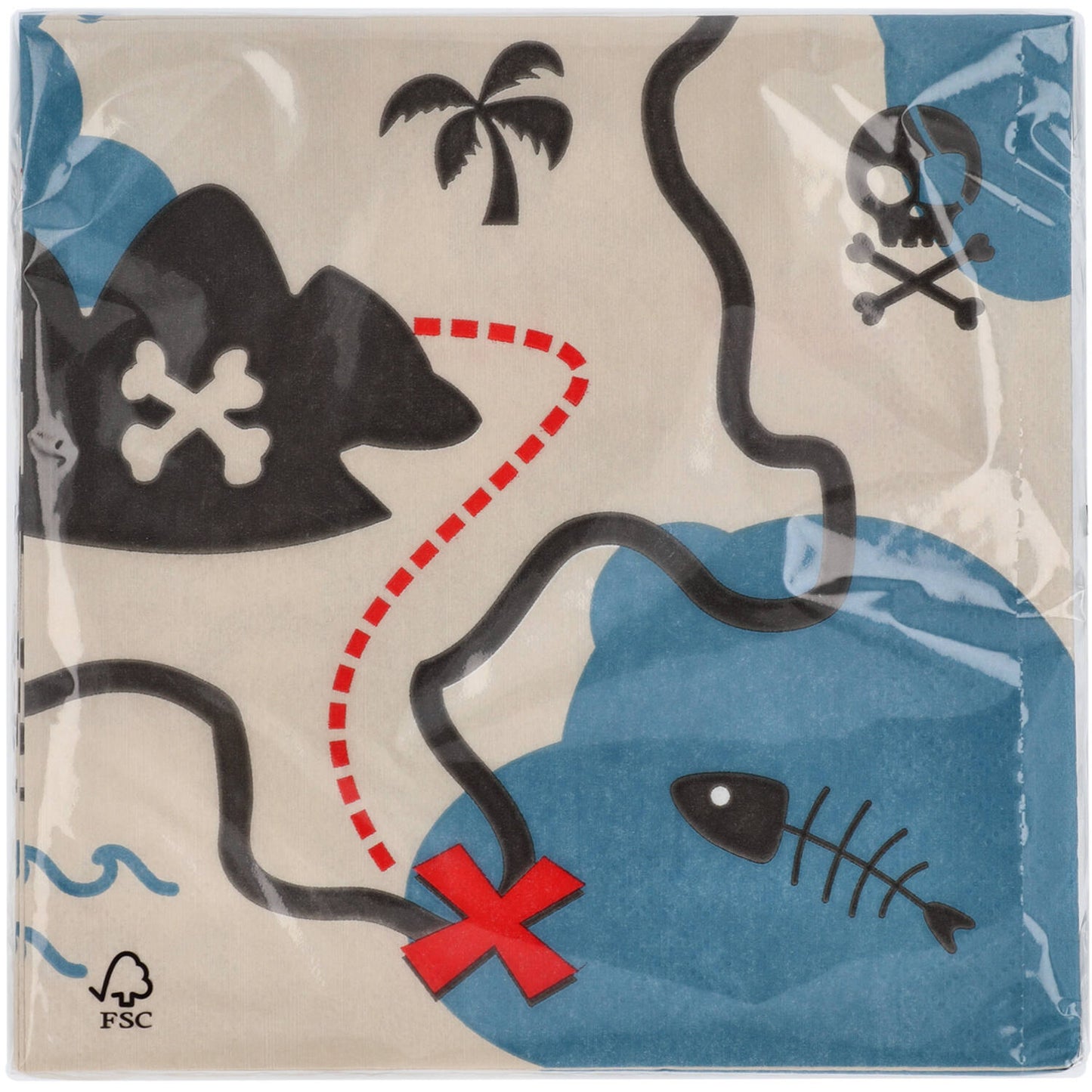 Pirate Party Napkins (Pack of 20) - Anilas UK