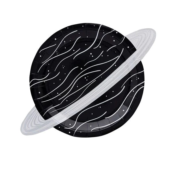 Space Planet Paper Plates (Pack of 8) - Anilas UK