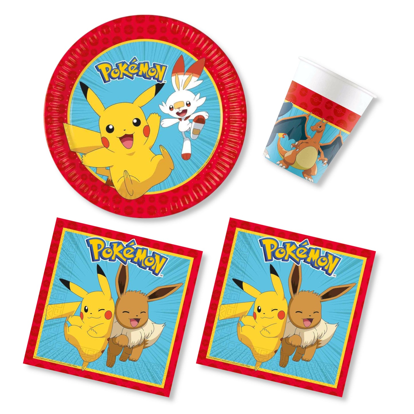 Anila's Pokemon Party Pack for 16 people - Anilas UK