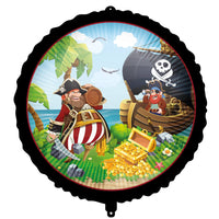 Island Pirates Foil Balloon