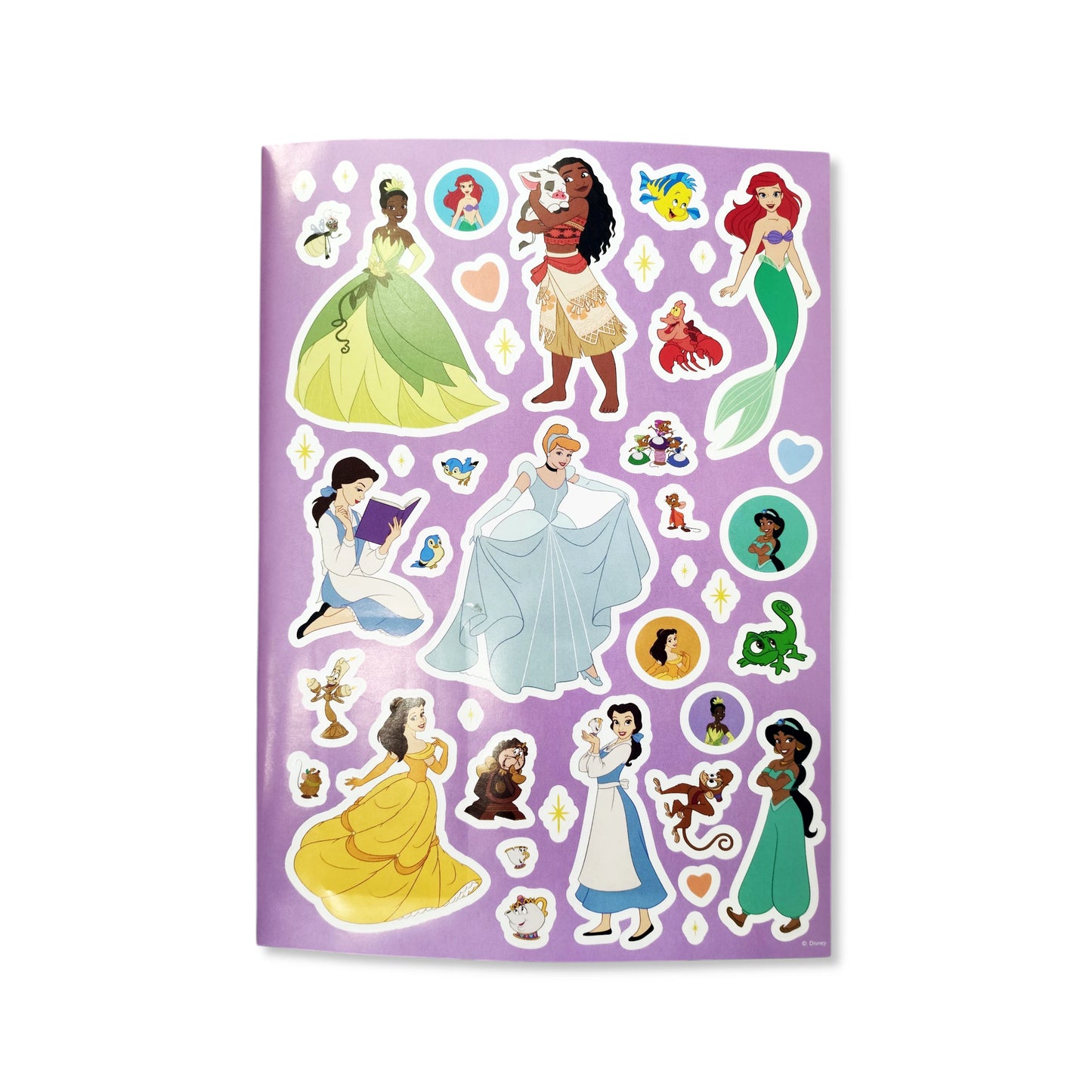 Disney Princess Colouring Book with Stickers & Pencils