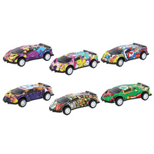 Pull-Back Graffiti Die Cast Car 7cm in assorted designs