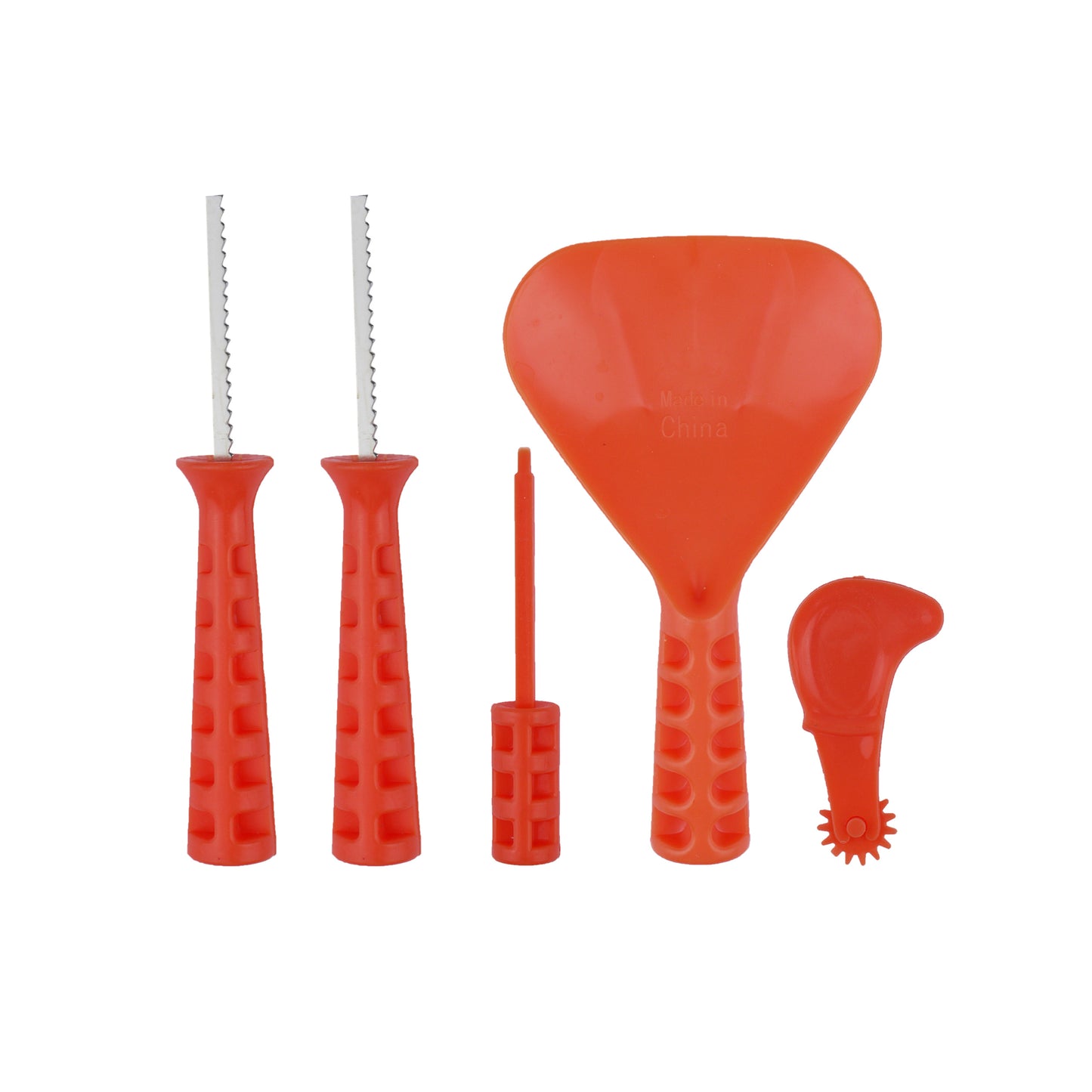 Pumpkin Carving Tool Set, 5 Pieces, Halloween Craft Kit