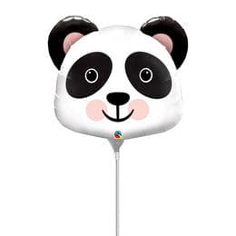 Panda Head Air Fill Foil Mini Shape Balloon 36cm